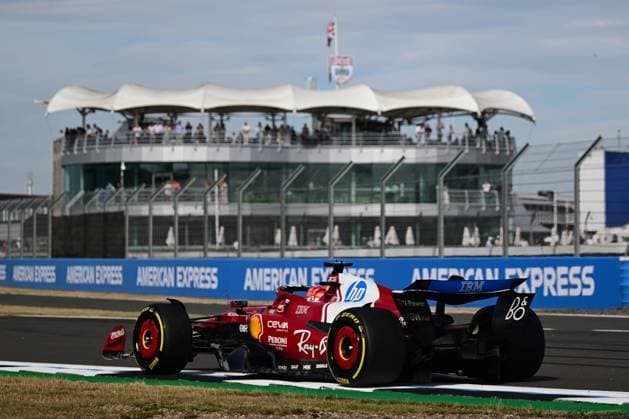 F1 Grand Prix of Great Britain - Practice Charles Leclerc of Scuderia Ferrari participates in free practice during the 13th round of the Formula 1 World Championship, WM, Weltmeisterschaft at Silverstone Circuit in Silverstone, Northamptonshire, England, on July 4, 2025. Silverstone Northampshire United Kingdom  Copyright: xAndreaxDiodatox originalFilename:diodato-formula1250704_np9d4.jpg