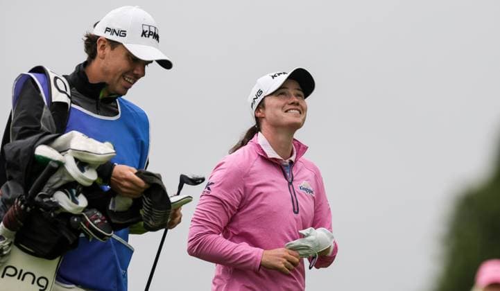 KPMG Women s Irish Open 2025, Carton House, Maynooth 5 7 2025 Leona Maguire Leona Maguire 5 7 2025  Copyright: x INPHO LaszloxGeczox 0N8A1405