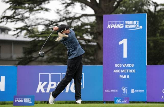 KPMG Women s Irish Open 2025, Carton House, Maynooth 5 7 2025 Sofie Kibsgaard Nielsen Sofie Kibsgaard Nielsen 5 7 2025  Copyright: x INPHO LaszloxGeczox LG1_3098