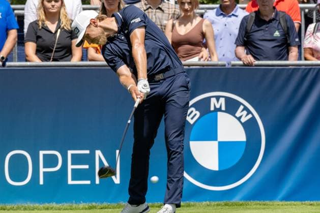 Kristoffer Reitan (NOR). xettx, Deutschland, Muenchen, 05.07.2025, Golf, BMW International Open, 2025, Round 3, DP World Tour, Golfclub Muenchen Eichenried