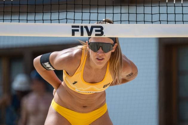 RECORD DATE NOT STATED Beach Pro Tour - Elite 16 Gstaad, 05.07.2025 Sandra Ittlinger (GER); Beach Pro Tour - Elite 16 Gstaad am 05.07.2025 Copyright: xBEAUTIFULxSPORTS PeterxWeberx