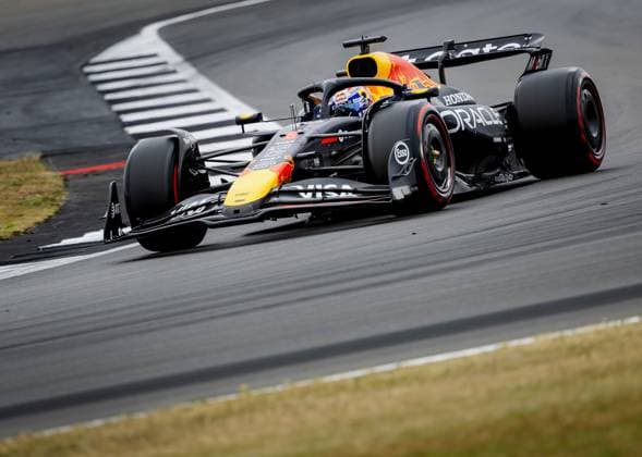 SILVERSTONE - Max Verstappen (Red Bull Racing) during 3rd free practice at the Silverstone circuit ahead of the Great Britain Grand Prix. ANP SEM VAN DER WAL xVIxANPxSportx xxANPxIVx 530977212 originalFilename: 530977212.jpg