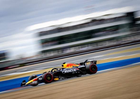 SILVERSTONE - Max Verstappen (Red Bull Racing) during 3rd free practice at the Silverstone circuit ahead of the Great Britain Grand Prix. ANP SEM VAN DER WAL xVIxANPxSportx xxANPxIVx 530977484 originalFilename: 530977484.jpg