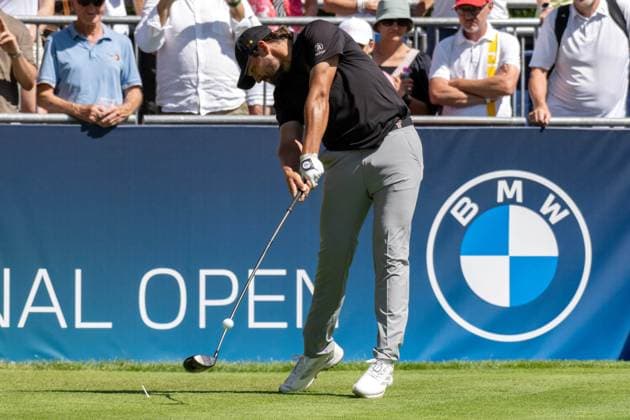 Tim Wiedemeyer ((AM)). xettx, Deutschland, Muenchen, 05.07.2025, Golf, BMW International Open, 2025, Round 3, DP World Tour, Golfclub Muenchen Eichenried