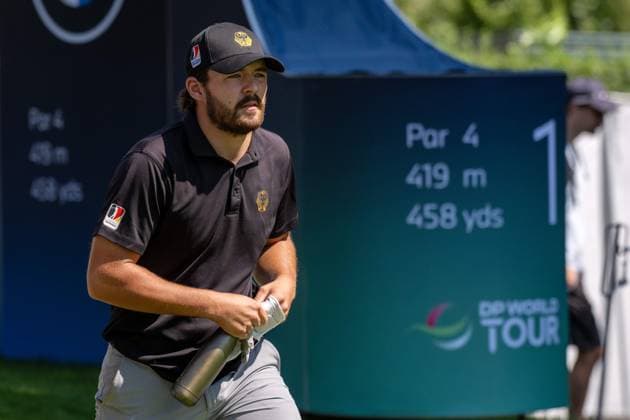 Tim Wiedemeyer ((AM)). xettx, Deutschland, Muenchen, 05.07.2025, Golf, BMW International Open, 2025, Round 3, DP World Tour, Golfclub Muenchen Eichenried