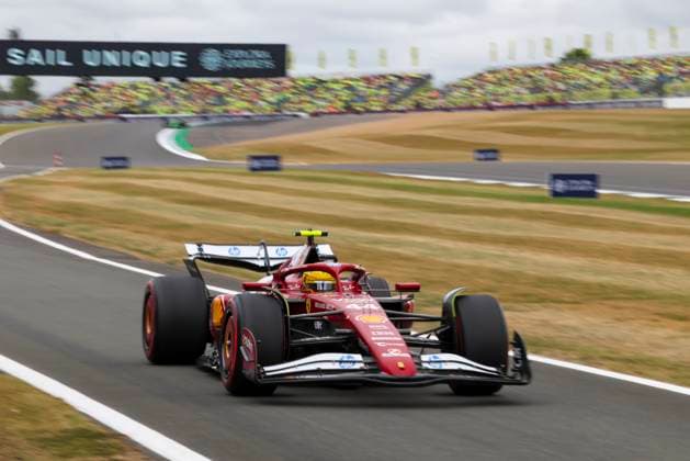 FORMULA 1 BRITISH GRAND PRIX 2025 Lewis Hamilton 44 (GBR), Scuderia Ferrari SF-25 during the FORMULA 1 QATAR AIRWAYS BRITISH GRAND PRIX 2025 at the Silverstone Circuit, Silverstone, England, United Kingdom on 5 July 2025 Credit: Eleanor Hoad Every Second Media Editorial use only. All images are copyright Every Second Media Limited. No images may be reproduced without prior permission. Copyright: xIMAGO EveryxSecondxMediax ESM-1518-0016 EleanorxHoadx xEveryxSecondxMediax