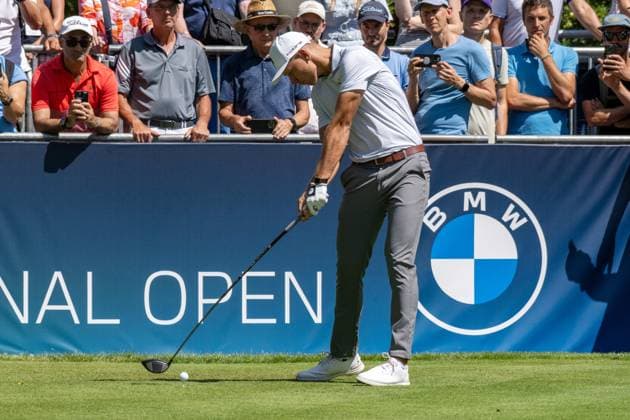 Matti Schmid (GER). xettx, Deutschland, Muenchen, 05.07.2025, Golf, BMW International Open, 2025, Round 3, DP World Tour, Golfclub Muenchen Eichenried