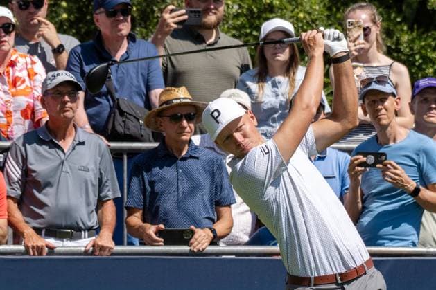 Matti Schmid (GER). xettx, Deutschland, Muenchen, 05.07.2025, Golf, BMW International Open, 2025, Round 3, DP World Tour, Golfclub Muenchen Eichenried