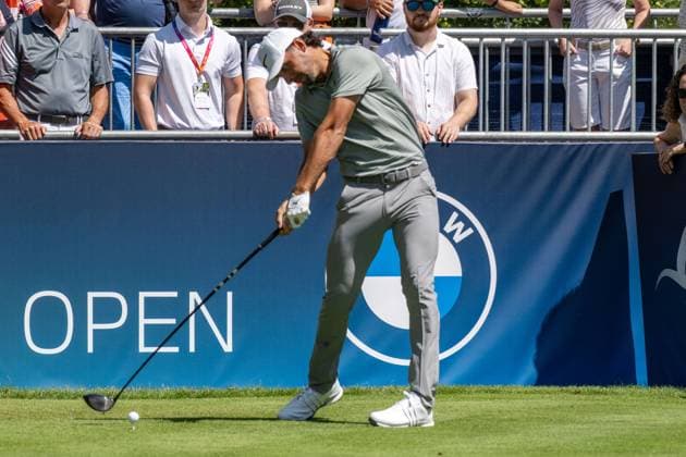 Marco Penge (ENG). xettx, Deutschland, Muenchen, 05.07.2025, Golf, BMW International Open, 2025, Round 3, DP World Tour, Golfclub Muenchen Eichenried