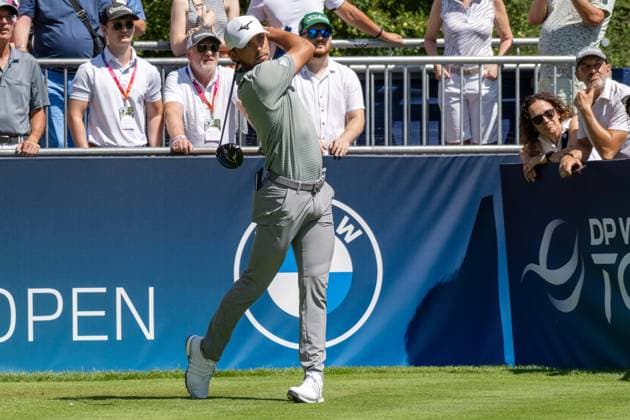 Marco Penge (ENG). xettx, Deutschland, Muenchen, 05.07.2025, Golf, BMW International Open, 2025, Round 3, DP World Tour, Golfclub Muenchen Eichenried