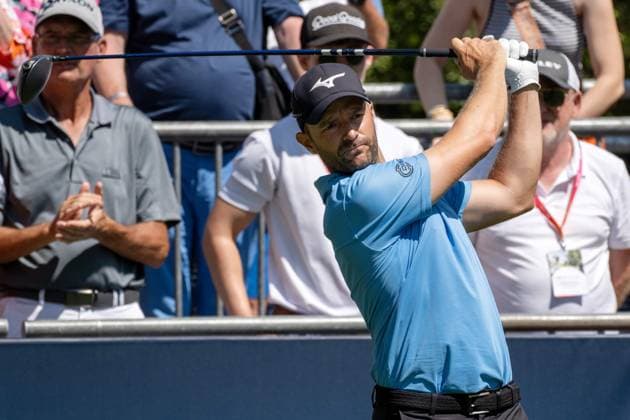 Marcel Schneider (GER). xettx, Deutschland, Muenchen, 05.07.2025, Golf, BMW International Open, 2025, Round 3, DP World Tour, Golfclub Muenchen Eichenried