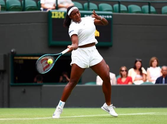 Hailey Baptiste during her third round match Wimbledon Tennis Championships, Day 6, The All England Lawn Tennis and Croquet Club, London, UK - 05 Jul 2025London The All England Lawn Tennis and United Kingdom  Copyright: xJamesxMarsh Shutterstockx 15385618af