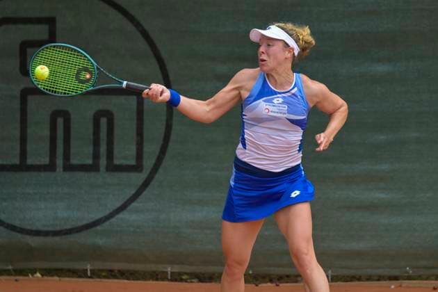 Anna-Lena Friedsam GER 05.07.2025 Tennis 1. Bundesliga Damen, TC Bredeney vs LTTC RW Berlin, Tennis Club Bredeney, Essen,