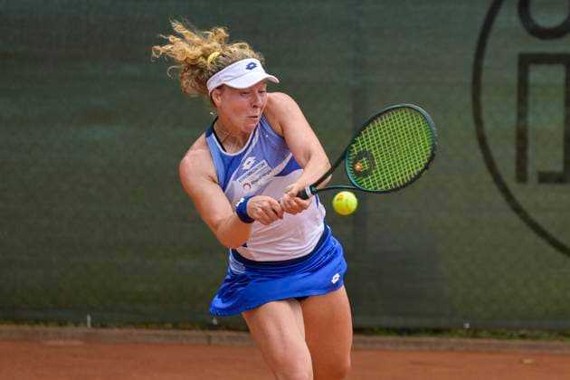 Anna-Lena Friedsam GER 05.07.2025 Tennis 1. Bundesliga Damen, TC Bredeney vs LTTC RW Berlin, Tennis Club Bredeney, Essen,