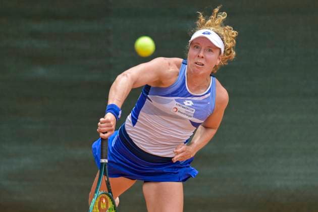 Anna-Lena Friedsam GER 05.07.2025 Tennis 1. Bundesliga Damen, TC Bredeney vs LTTC RW Berlin, Tennis Club Bredeney, Essen,
