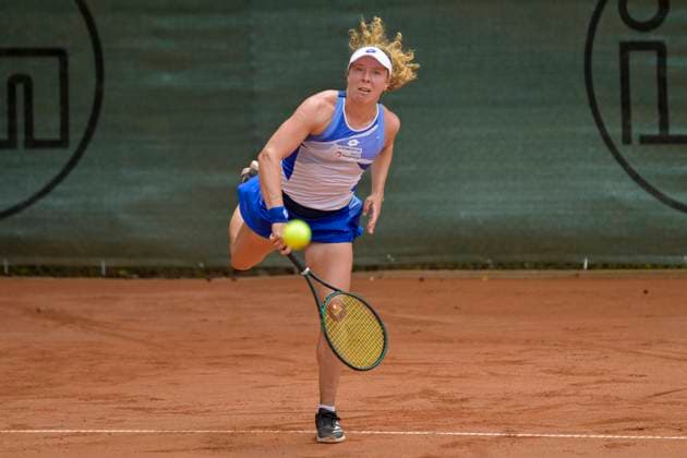 Anna-Lena Friedsam GER 05.07.2025 Tennis 1. Bundesliga Damen, TC Bredeney vs LTTC RW Berlin, Tennis Club Bredeney, Essen,