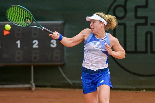 Anna-Lena Friedsam GER 05.07.2025 Tennis 1. Bundesliga Damen, TC Bredeney vs LTTC RW Berlin, Tennis Club Bredeney, Essen,