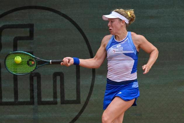 Anna-Lena Friedsam GER 05.07.2025 Tennis 1. Bundesliga Damen, TC Bredeney vs LTTC RW Berlin, Tennis Club Bredeney, Essen,