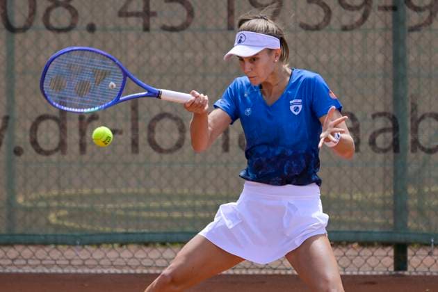 Antonia Schmidt GER 05.07.2025 Tennis 1. Bundesliga Damen, TC Bredeney vs LTTC RW Berlin, Tennis Club Bredeney, Essen,
