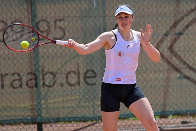 Anica Stabel GER 05.07.2025 Tennis 1. Bundesliga Damen, TC Bredeney vs LTTC RW Berlin, Tennis Club Bredeney, Essen,
