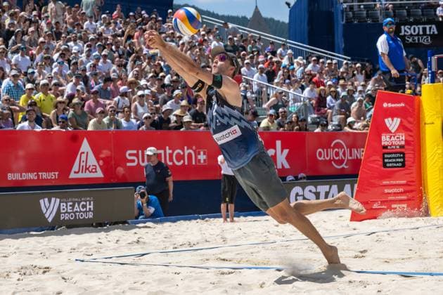 RECORD DATE NOT STATED Beach Pro Tour - Elite 16 Gstaad, 05.07.2025 ; Beach Pro Tour - Elite 16 Gstaad am 05.07.2025 Copyright: xBEAUTIFULxSPORTS PeterxWeberx