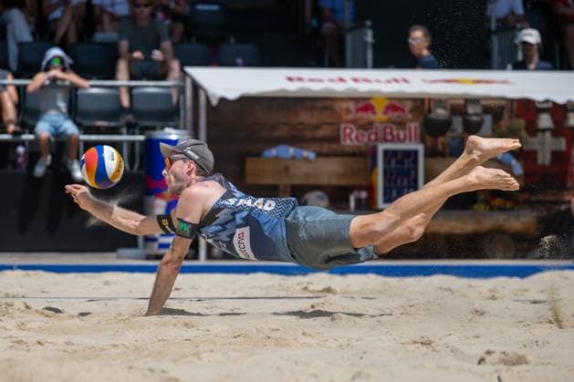 RECORD DATE NOT STATED Beach Pro Tour - Elite 16 Gstaad, 05.07.2025 Clemens Wickler (GER); Beach Pro Tour - Elite 16 Gstaad am 05.07.2025 Copyright: xBEAUTIFULxSPORTS PeterxWeberx