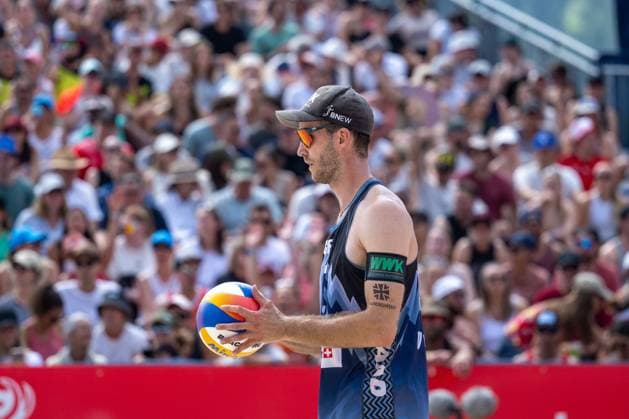 RECORD DATE NOT STATED Beach Pro Tour - Elite 16 Gstaad, 05.07.2025 Clemens Wickler (GER); Beach Pro Tour - Elite 16 Gstaad am 05.07.2025 Copyright: xBEAUTIFULxSPORTS PeterxWeberx