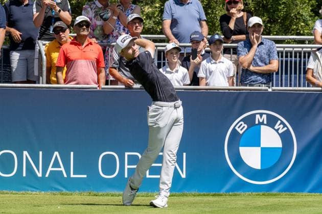 Rasmus Neergaard-Petersen (DEN). xettx, Deutschland, Muenchen, 05.07.2025, Golf, BMW International Open, 2025, Round 3, DP World Tour, Golfclub Muenchen Eichenried