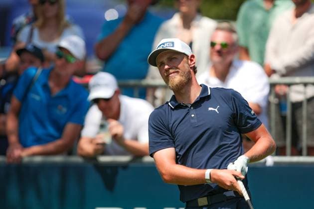 MUNICH, GERMANY - 05.07.2025: Kristoffer REITAN (NOR). The BMW International Open at Golfclub Munchen Eichenried on July 05, 2025 in Germany.