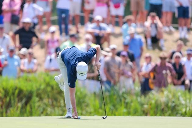 MUNICH, GERMANY - 05.07.2025: Richard MANSELL (ENG). The BMW International Open at Golfclub Munchen Eichenried on July 05, 2025 in Germany.