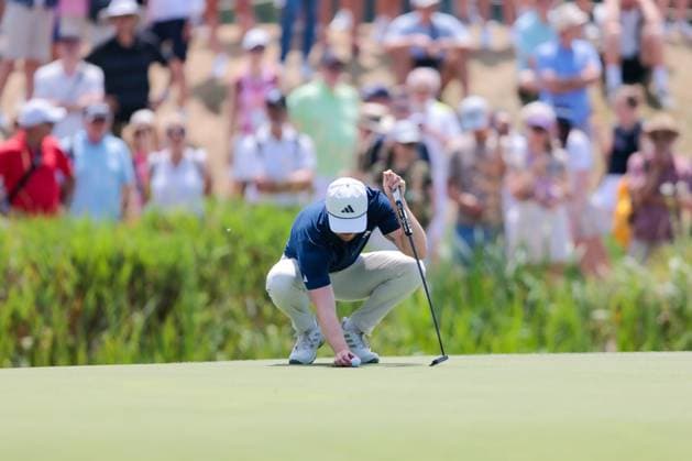 MUNICH, GERMANY - 05.07.2025: Richard MANSELL (ENG). The BMW International Open at Golfclub Munchen Eichenried on July 05, 2025 in Germany.