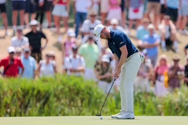 MUNICH, GERMANY - 05.07.2025: Richard MANSELL (ENG). The BMW International Open at Golfclub Munchen Eichenried on July 05, 2025 in Germany.