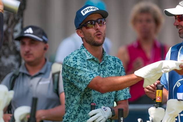 MUNICH, GERMANY - 05.07.2025: Davis BRYANT (USA). The BMW International Open at Golfclub Munchen Eichenried on July 05, 2025 in Germany.