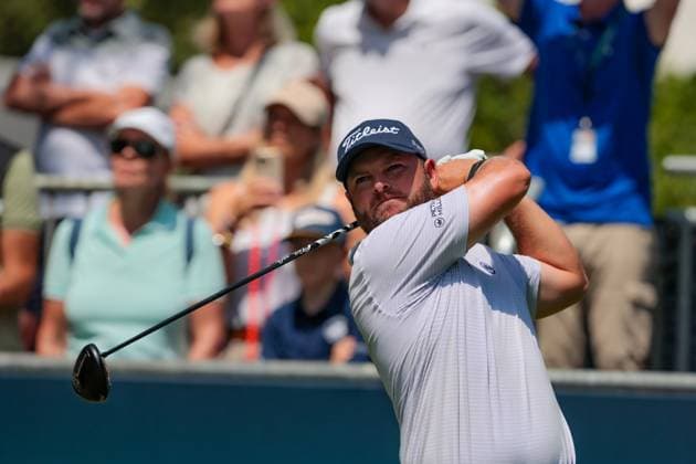 MUNICH, GERMANY - 05.07.2025: Jordan SMITH (ENG). The BMW International Open at Golfclub Munchen Eichenried on July 05, 2025 in Germany.