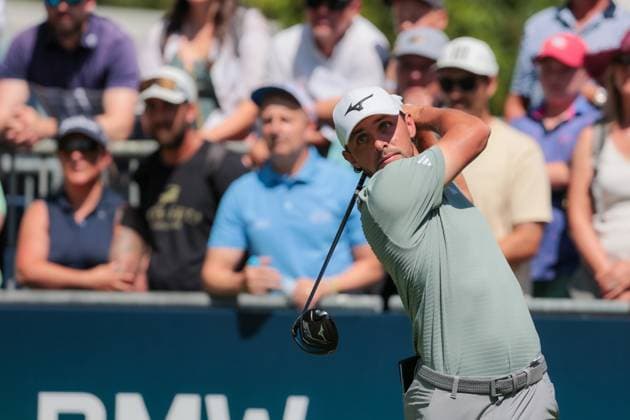 MUNICH, GERMANY - 05.07.2025: Marco PENGE (ENG). The BMW International Open at Golfclub Munchen Eichenried on July 05, 2025 in Germany.