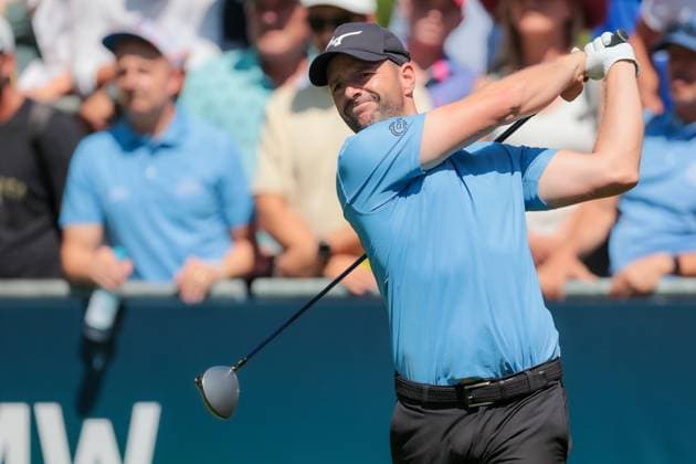 MUNICH, GERMANY - 05.07.2025: Marcel SCHNEIDER (GER). The BMW International Open at Golfclub Munchen Eichenried on July 05, 2025 in Germany.