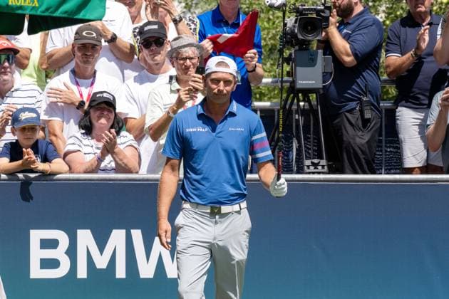 Marcel Siem (GER). xettx, Deutschland, Muenchen, 05.07.2025, Golf, BMW International Open, 2025, Round 3, DP World Tour, Golfclub Muenchen Eichenried