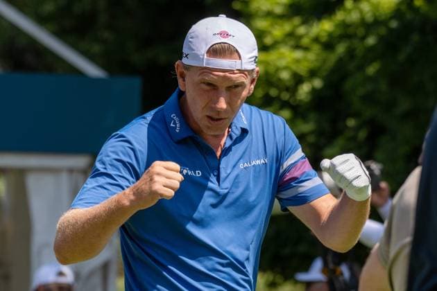 Marcel Siem (GER). xettx, Deutschland, Muenchen, 05.07.2025, Golf, BMW International Open, 2025, Round 3, DP World Tour, Golfclub Muenchen Eichenried