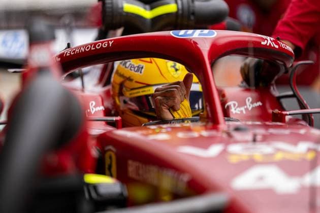 F1 British GP 2025 - UK Lewis Hamilton (Gbr) of Scuderia Ferrari 44 during the Formula 1 Qatar Airways British Grand Prix 2025 on Saturday at the Silverstone International Circuit, Silverstone, Great Britain on July 5, 2025 Photo by Photo by Antoine Lapeyre ABACAPRESS.COM Silverstone United Kingdom  Copyright: xLapeyrexAntoine ABACAx