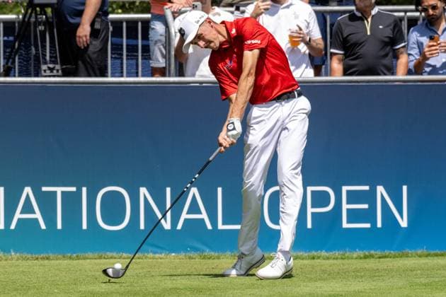 David Puig (ESP). xettx, Deutschland, Muenchen, 05.07.2025, Golf, BMW International Open, 2025, Round 3, DP World Tour, Golfclub Muenchen Eichenried