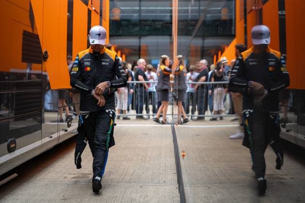 F1 British GP 2025 - UK Lando Norris (Gbr) of McLaren Racing 4 during the Formula 1 Qatar Airways British Grand Prix 2025 on Saturday at the Silverstone International Circuit, Silverstone, Great Britain on July 5, 2025 Photo by Photo by Antoine Lapeyre ABACAPRESS.COM Silverstone United Kingdom  Copyright: xLapeyrexAntoine ABACAx