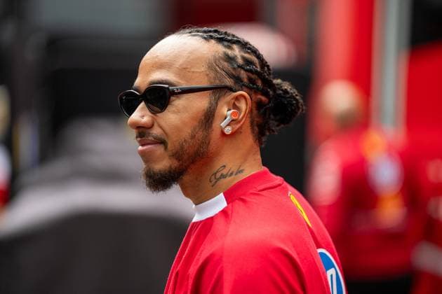 F1 British GP 2025 - UK Lewis Hamilton (Gbr) of Scuderia Ferrari 44 during the Formula 1 Qatar Airways British Grand Prix 2025 on Saturday at the Silverstone International Circuit, Silverstone, Great Britain on July 5, 2025 Photo by Photo by Antoine Lapeyre ABACAPRESS.COM Silverstone United Kingdom  Copyright: xLapeyrexAntoine ABACAx