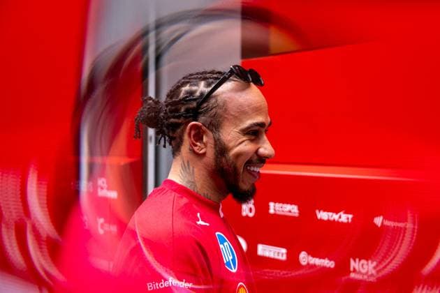 F1 British GP 2025 - UK Lewis Hamilton (Gbr) of Scuderia Ferrari 44 during the Formula 1 Qatar Airways British Grand Prix 2025 on Saturday at the Silverstone International Circuit, Silverstone, Great Britain on July 5, 2025 Photo by Photo by Antoine Lapeyre ABACAPRESS.COM Silverstone United Kingdom  Copyright: xLapeyrexAntoine ABACAx