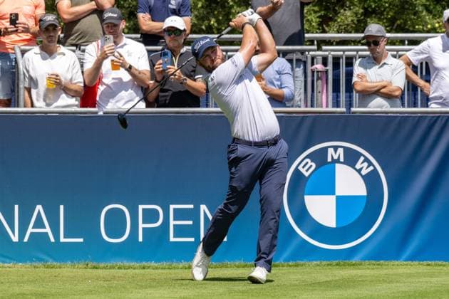 Jordan Smith (ENG). xettx, Deutschland, Muenchen, 05.07.2025, Golf, BMW International Open, 2025, Round 3, DP World Tour, Golfclub Muenchen Eichenried