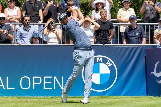 Daniel Brown (ENG). xettx, Deutschland, Muenchen, 05.07.2025, Golf, BMW International Open, 2025, Round 3, DP World Tour, Golfclub Muenchen Eichenried
