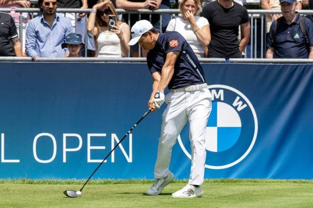 Yuto Katsuragawa (JPN). xettx, Deutschland, Muenchen, 05.07.2025, Golf, BMW International Open, 2025, Round 3, DP World Tour, Golfclub Muenchen Eichenried