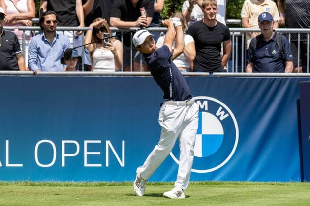 Yuto Katsuragawa (JPN). xettx, Deutschland, Muenchen, 05.07.2025, Golf, BMW International Open, 2025, Round 3, DP World Tour, Golfclub Muenchen Eichenried