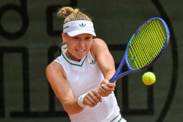 Yuliia Starodubtseva, Yuliia UKR* 05.07.2025 Tennis 1. Bundesliga Damen, TC Bredeney vs LTTC RW Berlin, Tennis Club Bredeney, Essen,
