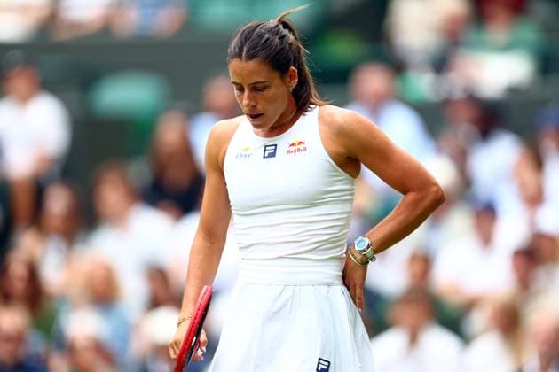 Emma Navarro during her third round match Wimbledon Tennis Championships, Day 6, The All England Lawn Tennis and Croquet Club, London, UK - 05 Jul 2025London The All England Lawn Tennis and United Kingdom  Copyright: xJamesxMarsh Shutterstockx 15385618bo