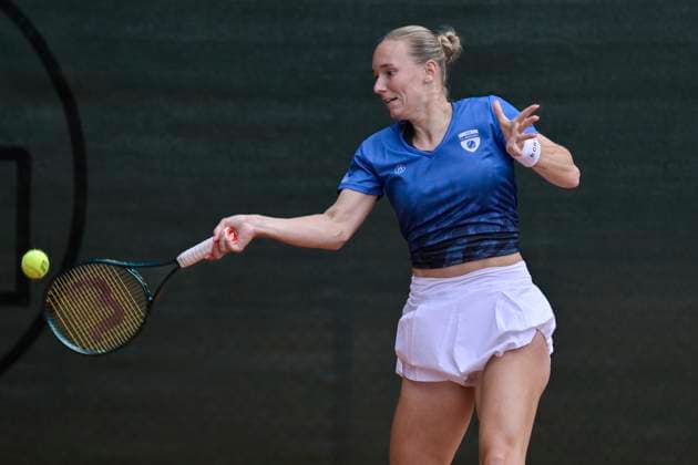 Anouk Koevermans NED 05.07.2025 Tennis 1. Bundesliga Damen, TC Bredeney vs LTTC RW Berlin, Tennis Club Bredeney, Essen,